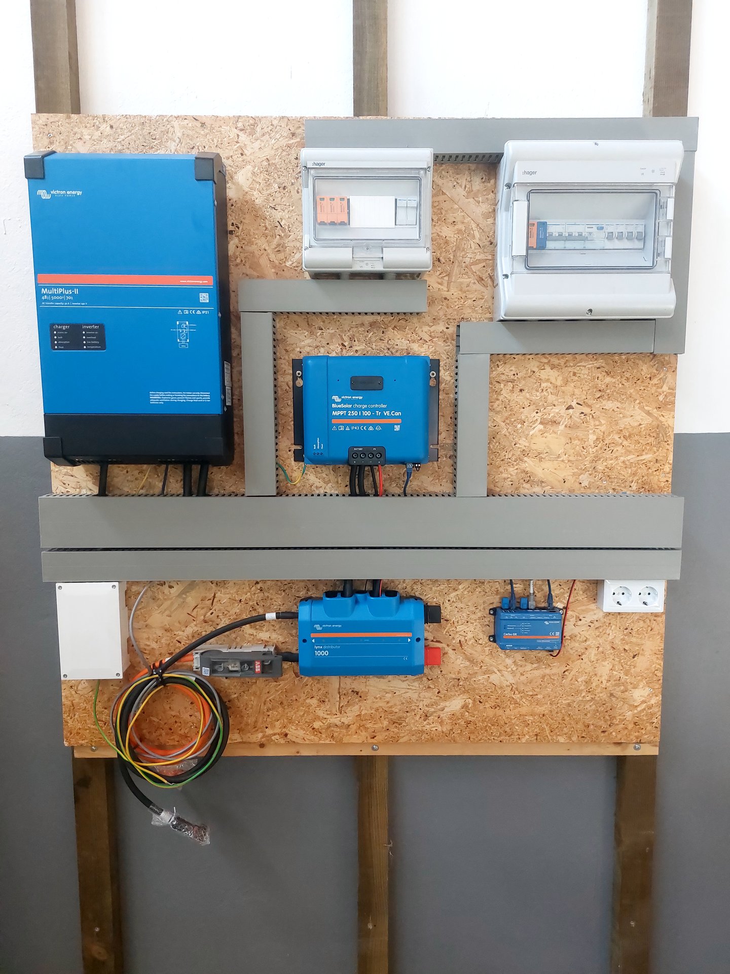 Victron board built and ready for delivery