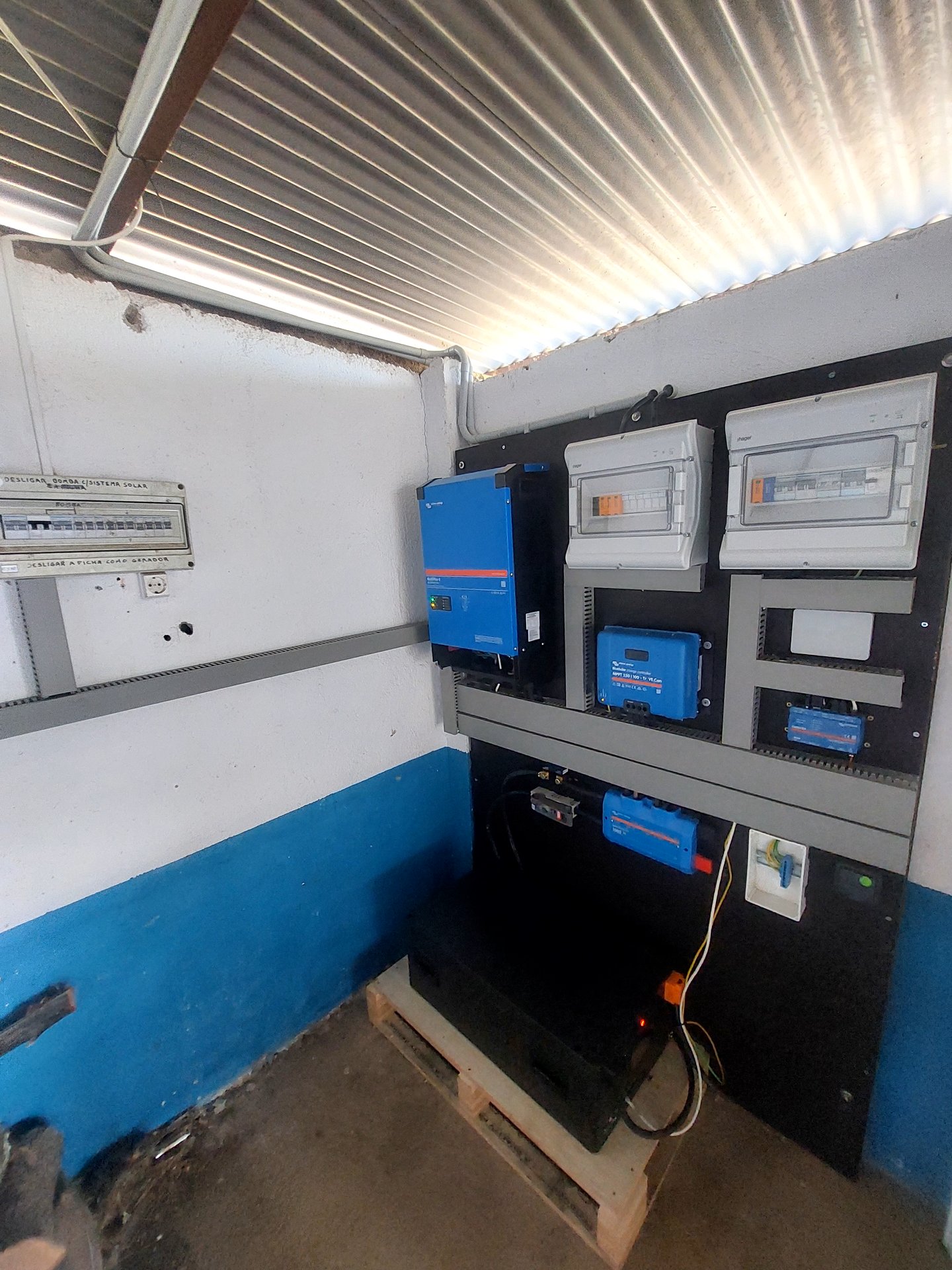 Castelo Branco grid-tied system — Grid-tied solar installation in Castelo Branco